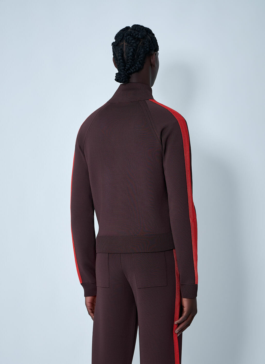 Wales Bonner Tide Track Zip-Up Sweatshirt