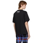 Marc Jacobs Black R. Crumb Edition Logo T-Shirt