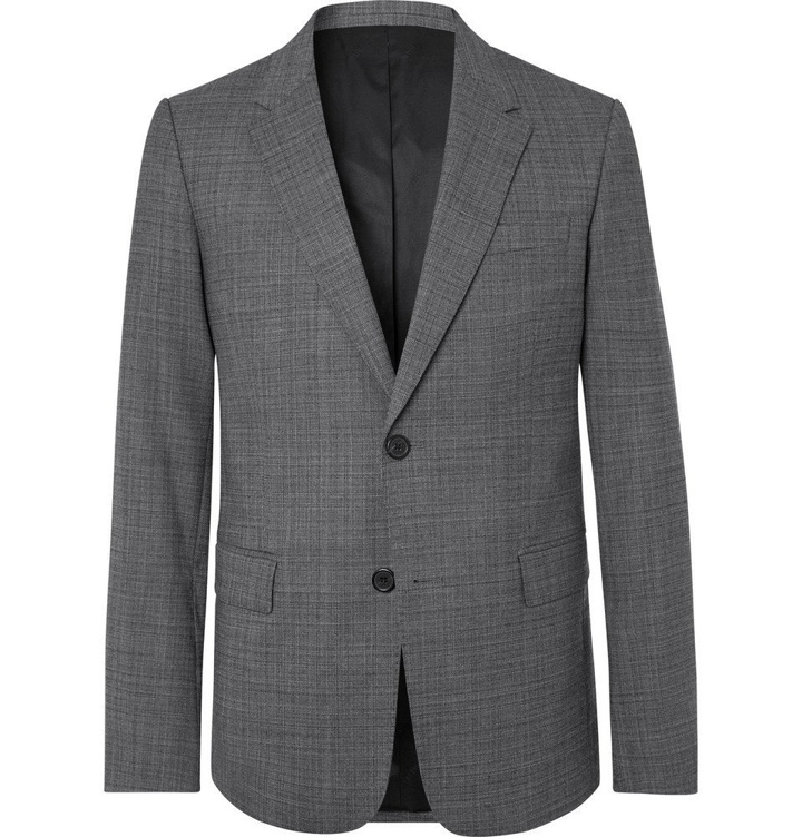 Photo: AMI - Grey Tweed Suit Jacket - Gray