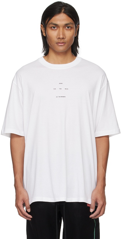 Photo: Song for the Mute White Graphic T-Shirt