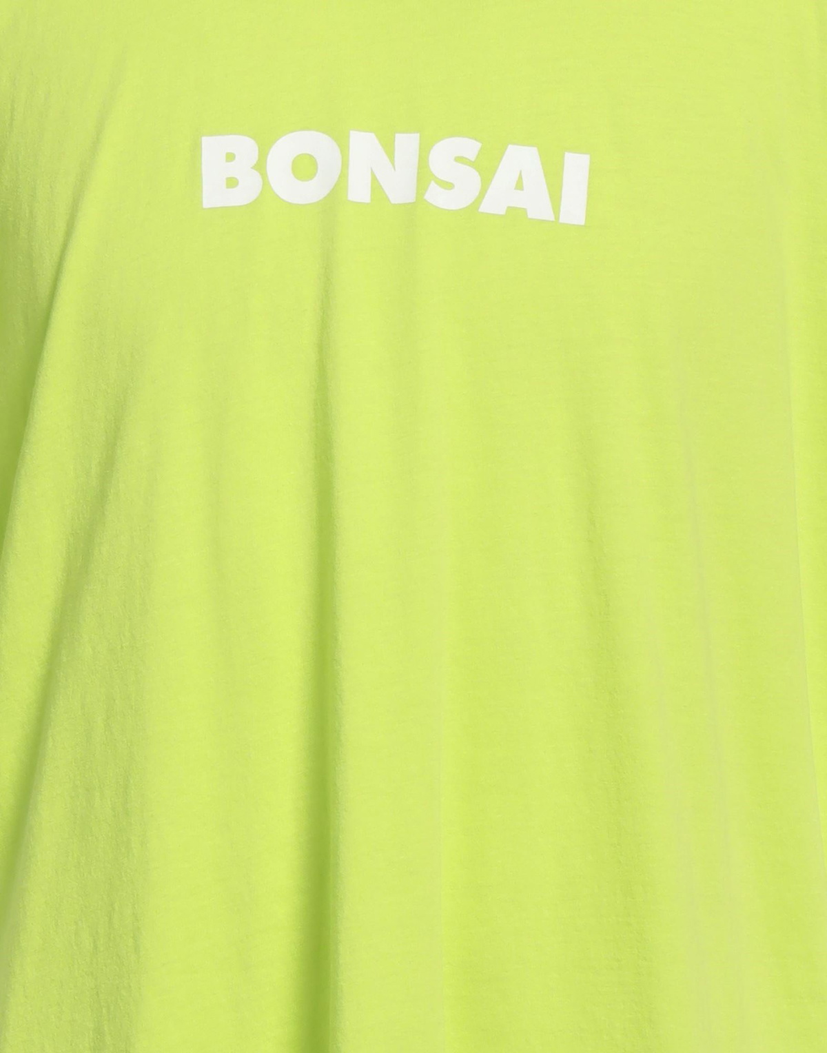 Bonsai Mens T-shirt Lime in Green