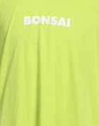 Bonsai Mens T-shirt Lime in Green