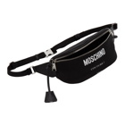 Moschino Black Couture Belt Pouch