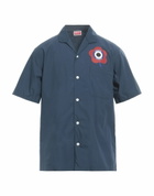 Kenzo Mens Shirt Slate in Blue