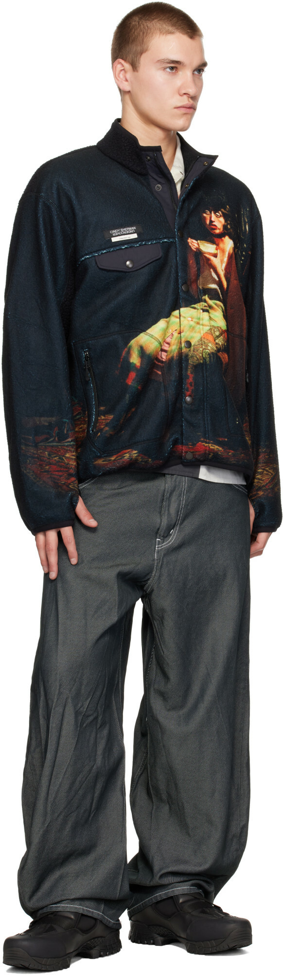 UNDERCOVER Black Cindy Sherman Blouson Jacket