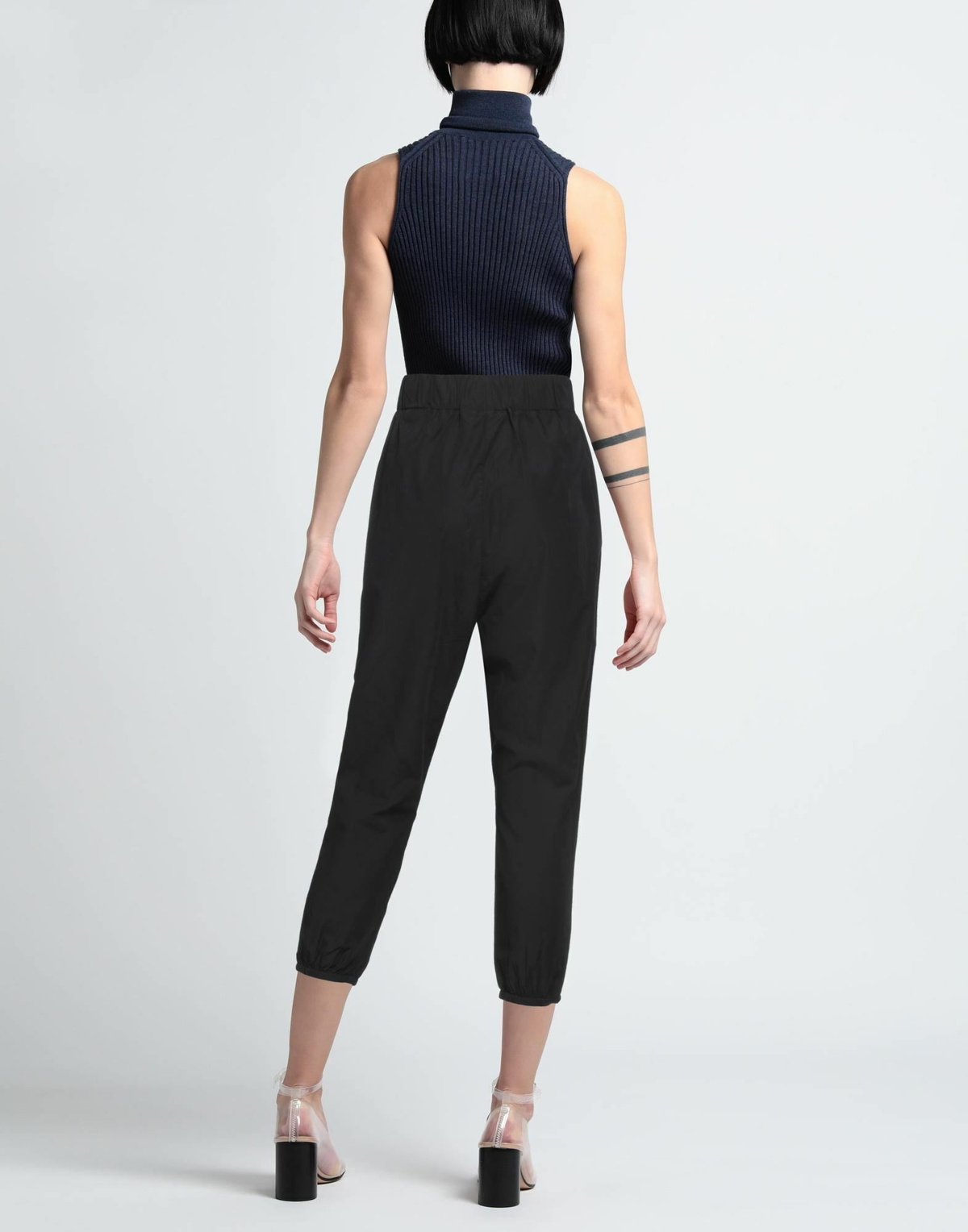Alessia Santi Womens Pants in Black