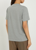 Rohe Crew-neck Cotton T-shirt Grey