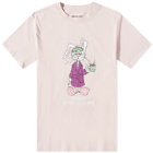 Martine Rose Men's Bunny T-Shirt in Light Pink