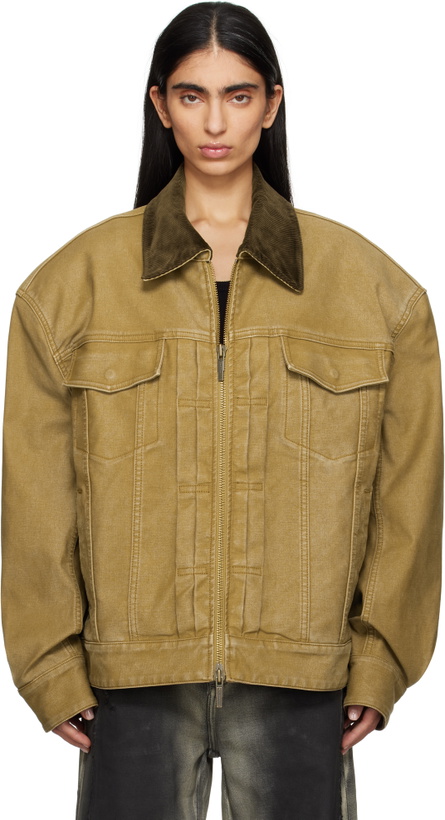Photo: Feng Chen Wang Tan Washed Canvas Workwear Jacket