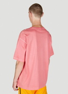 Stone Island - Compass Embroidery T-Shirt in Pink