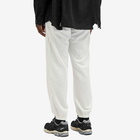 Needles Men's Zipped Sweat Pant in Off-White