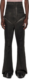 Rick Owens Gray Lido Dirt Bolan Jeans