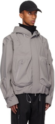 A. A. Spectrum Gray Ascend Shell Jacket