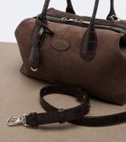 Tod's Bauletto Small suede tote bag