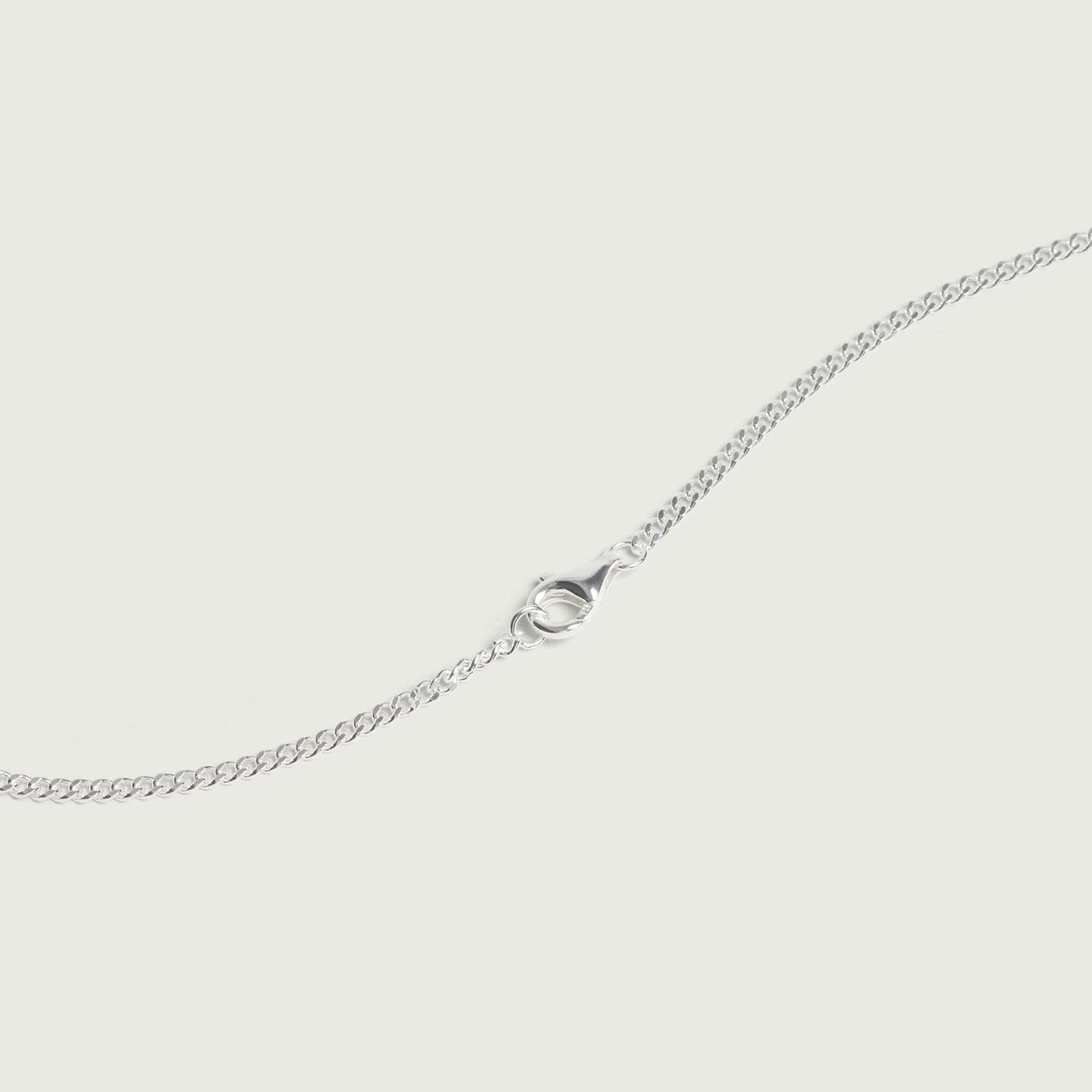 END. Signet Pendant in Silver