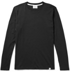 Norse Projects - Niels Mélange Cotton-Jersey T-Shirt - Black