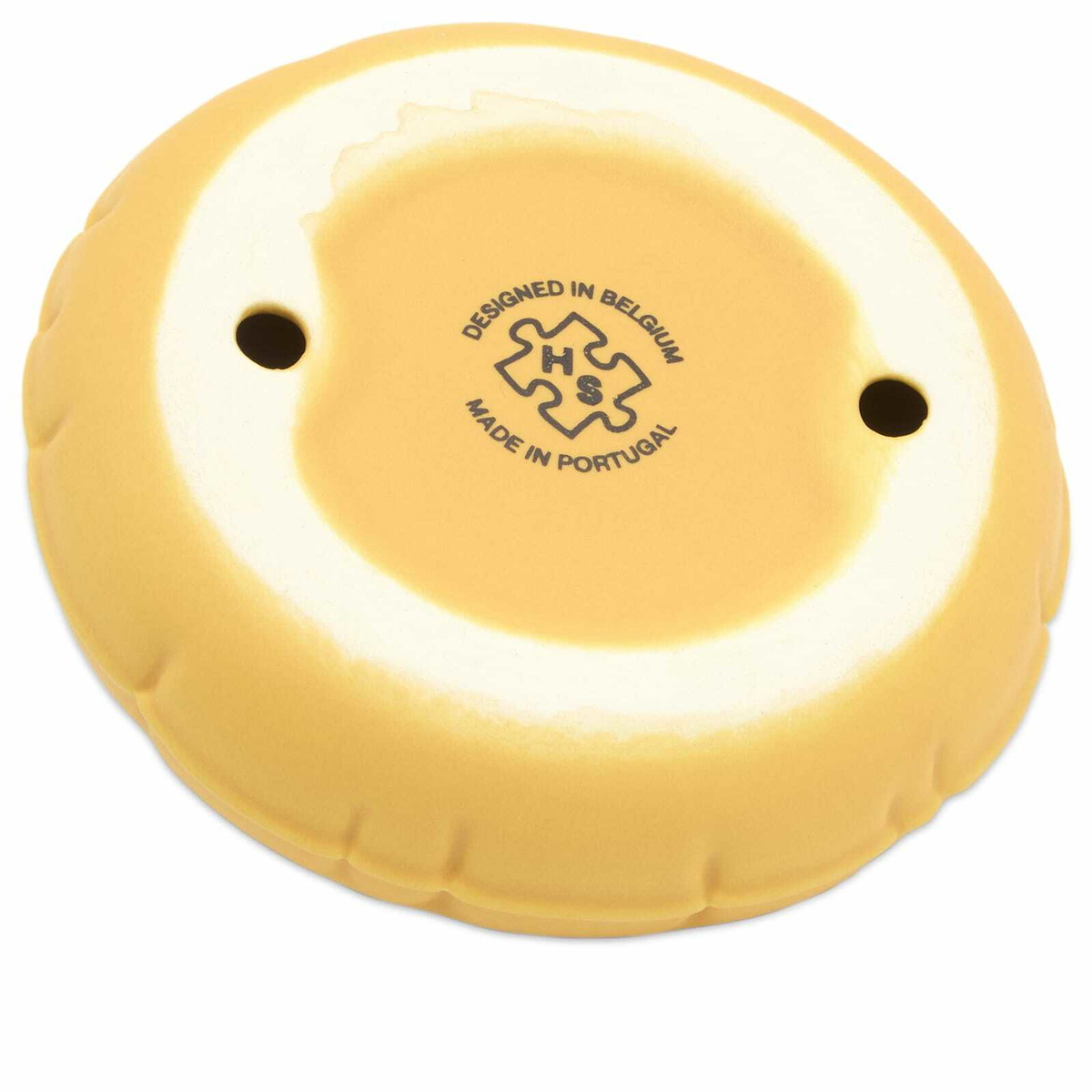 Home Studyo Moby Tealight Holder in Yolk Yellow 