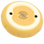 Home Studyo Moby Tealight Holder in Yolk Yellow 