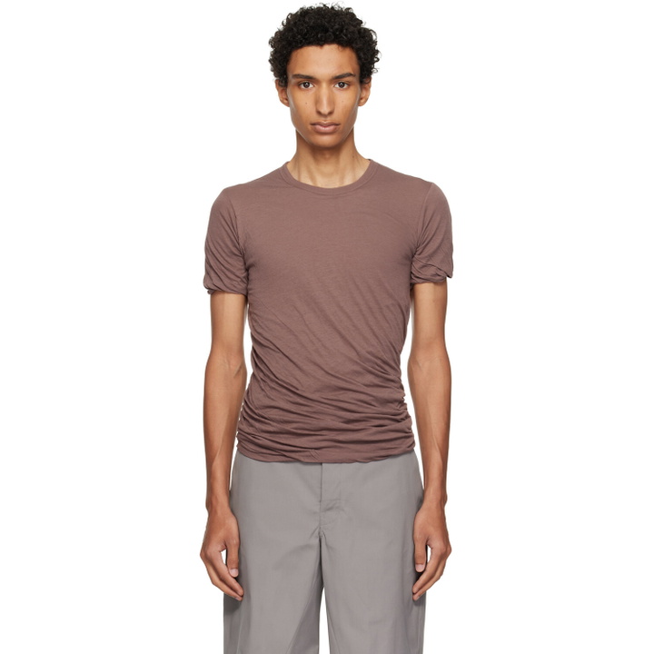 Photo: Rick Owens Purple Tower Double S/S T-shirt