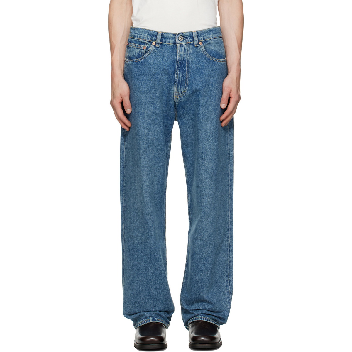 OUR LEGACY Blue Third Cut Jeans