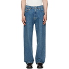 OUR LEGACY Blue Third Cut Jeans
