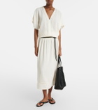 Velvet Mazie cotton gauze midi skirt