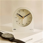 Braun BC22 - Backlit Alarm Clock in White