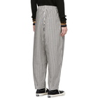 Nanamica Grey Vertical Stripe Trousers