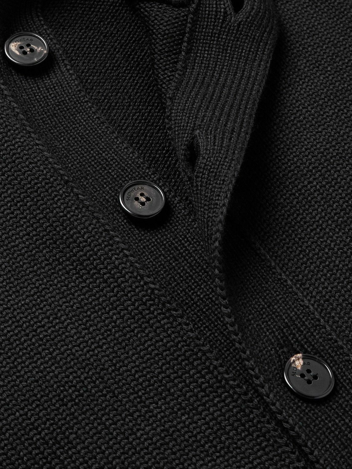 Incotex - Wool Cardigan - Black