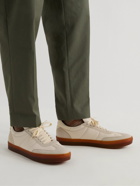 OFFICINE CREATIVE - Leather and Suede Sneakers - Neutrals