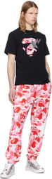 BAPE Pink ABC Camo Sweatpants
