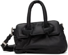 Maison MIHARA YASUHIRO Black Puffer Hand Bag