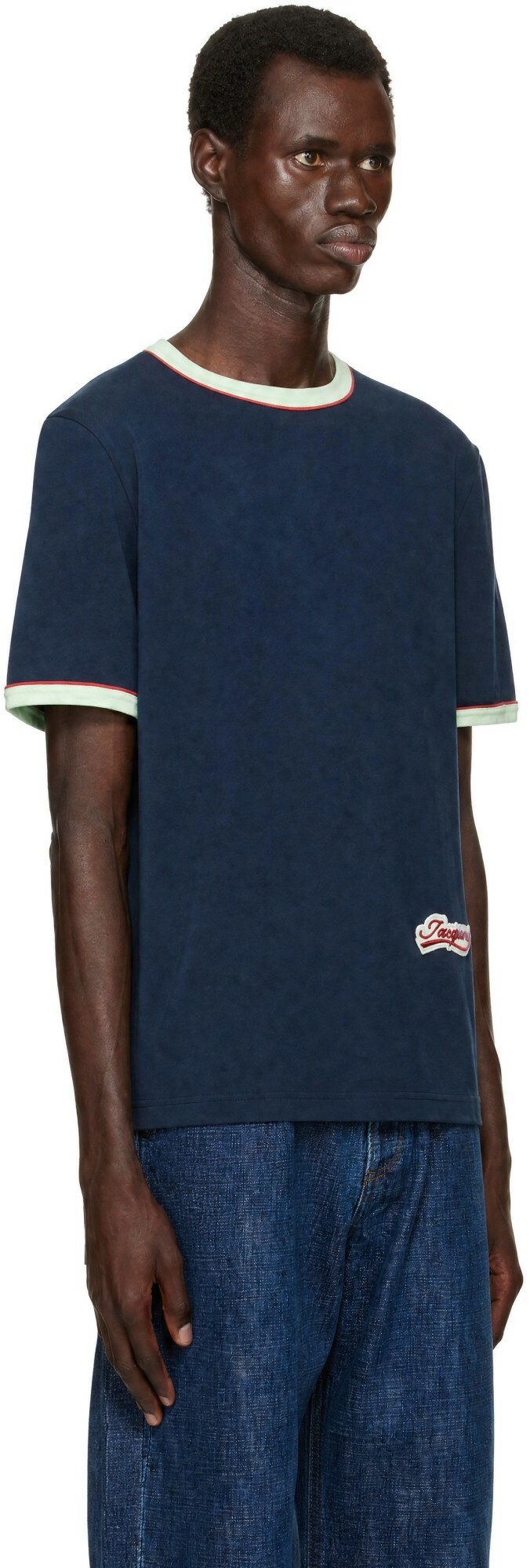 JACQUEMUS Navy 'The Gio' T-shirt