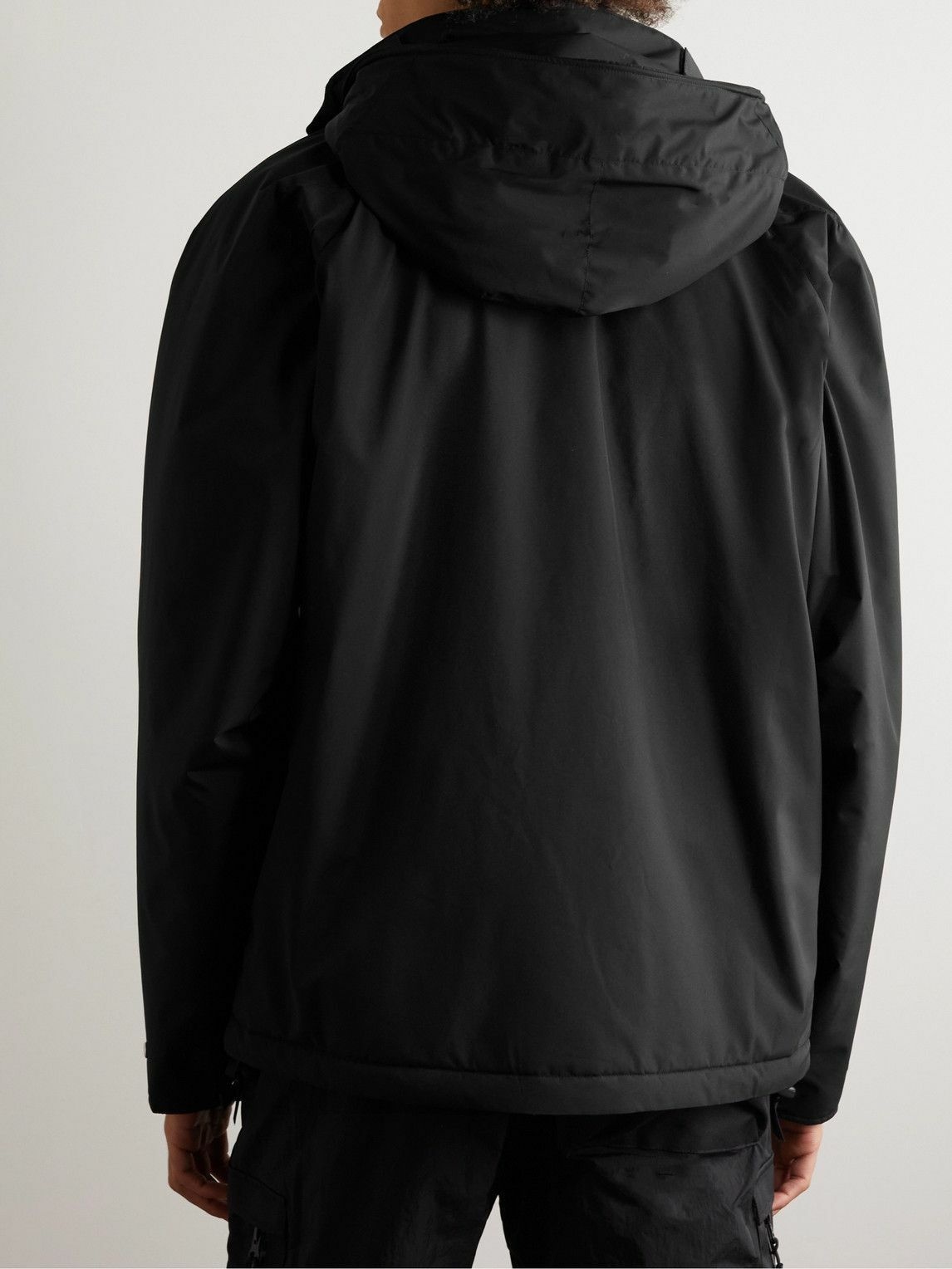 ACRONYM - PrimaLoft® WINDSTOPPER® Hooded Jacket - Black