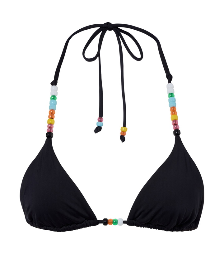 Photo: Staud Lido beaded bikini top