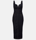 Givenchy Denim bustier dress
