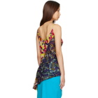 Dries Van Noten Multicolor Viscose Slip Top