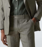 Rubinacci Modluca linen chinos