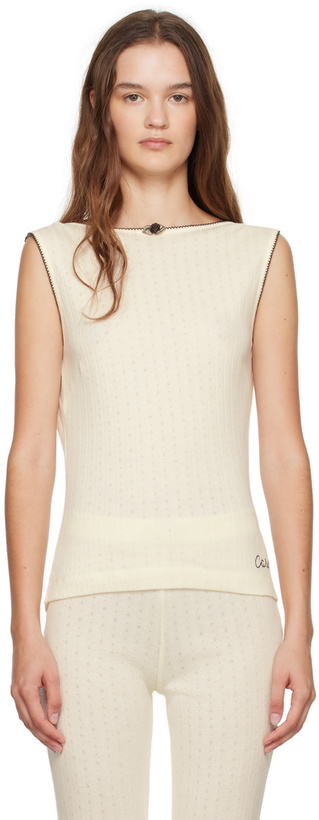 Photo: Caro Editions Off-White Alexa Tank Top