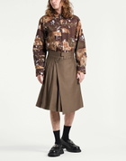 Msgm Mens Shirt in Chocolate brown