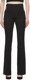 Courrèges Black Nylon Trousers