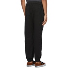 Palm Angels Black Logo Cargo Pants