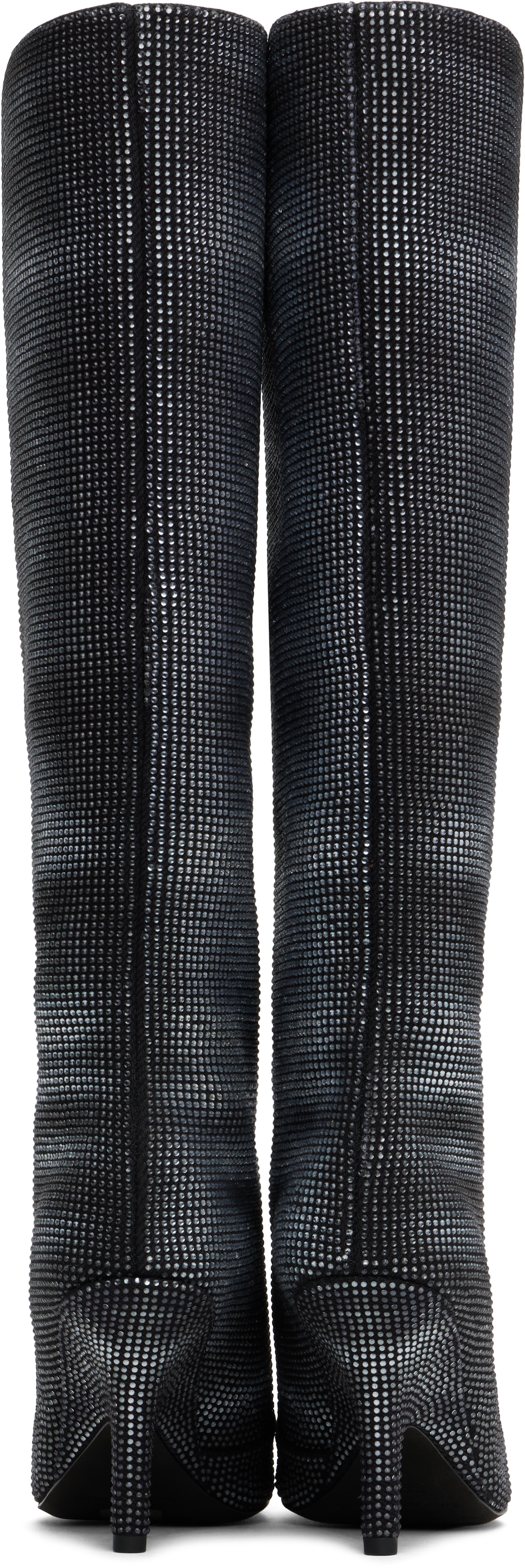 Alexander Wang Black Diablo 90mm Tall Boots