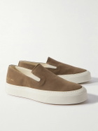 Common Projects - Nubuck Slip-On Sneakers - Brown
