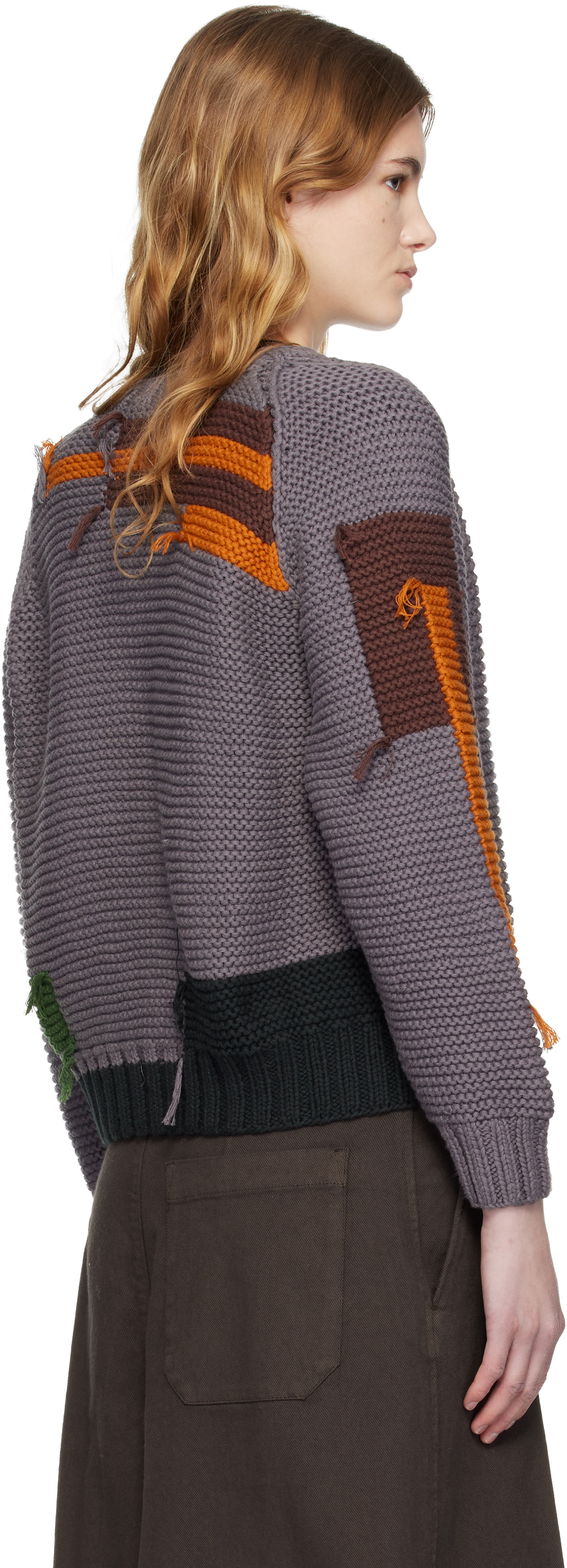 YMC Gray Atomic Cardigan