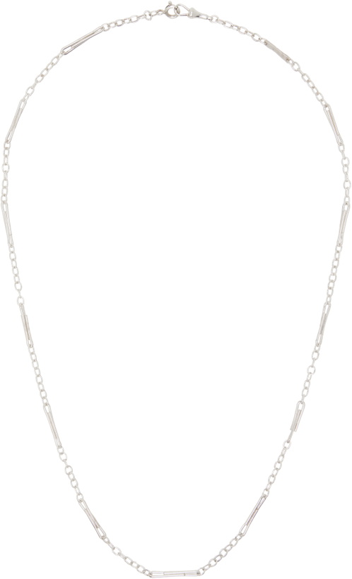 Photo: Pearls Before Swine Silver Ofer Necklace