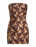 Knwls Womens Mini dress Dark in Brown