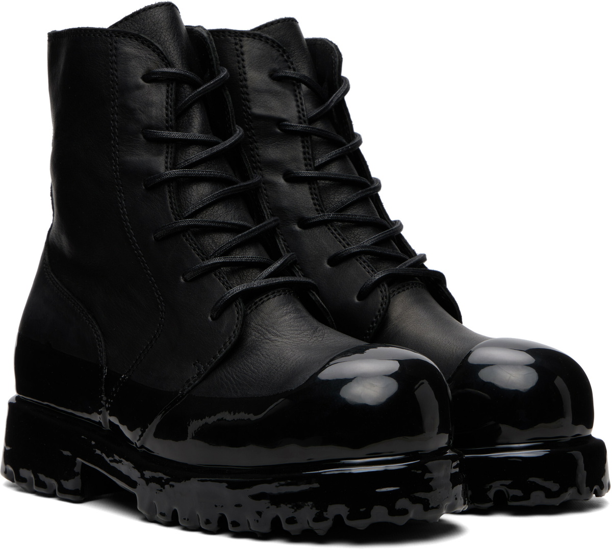 ALEXANDER DIGENOVA Black Duck Boots