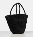 The Row Emilie Small raffia basket bag