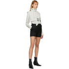 Haider Ackermann Black High-Waisted Shorts